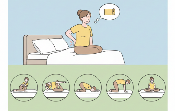 Sering Sakit Punggung? Ini 5 Gerakan Yoga Sederhana yang Bisa Dilakukan di Kasur